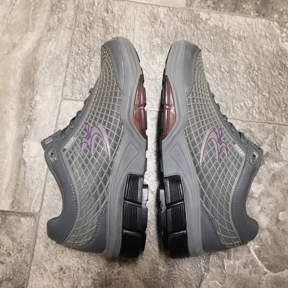 Gravity Defyer Versoshock Trampoline Flexnet II Gray Purple Woman's 9 Comfort - Picture 6 of 11